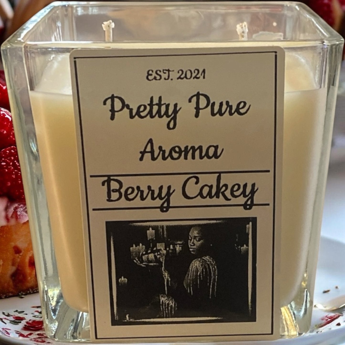 Berry Cakey Candle