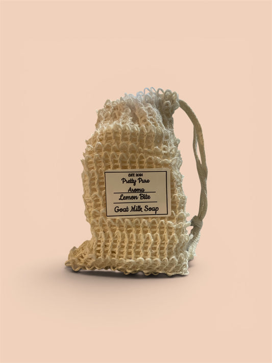 Lemon Bite Goat Milk Massage Soap Bar