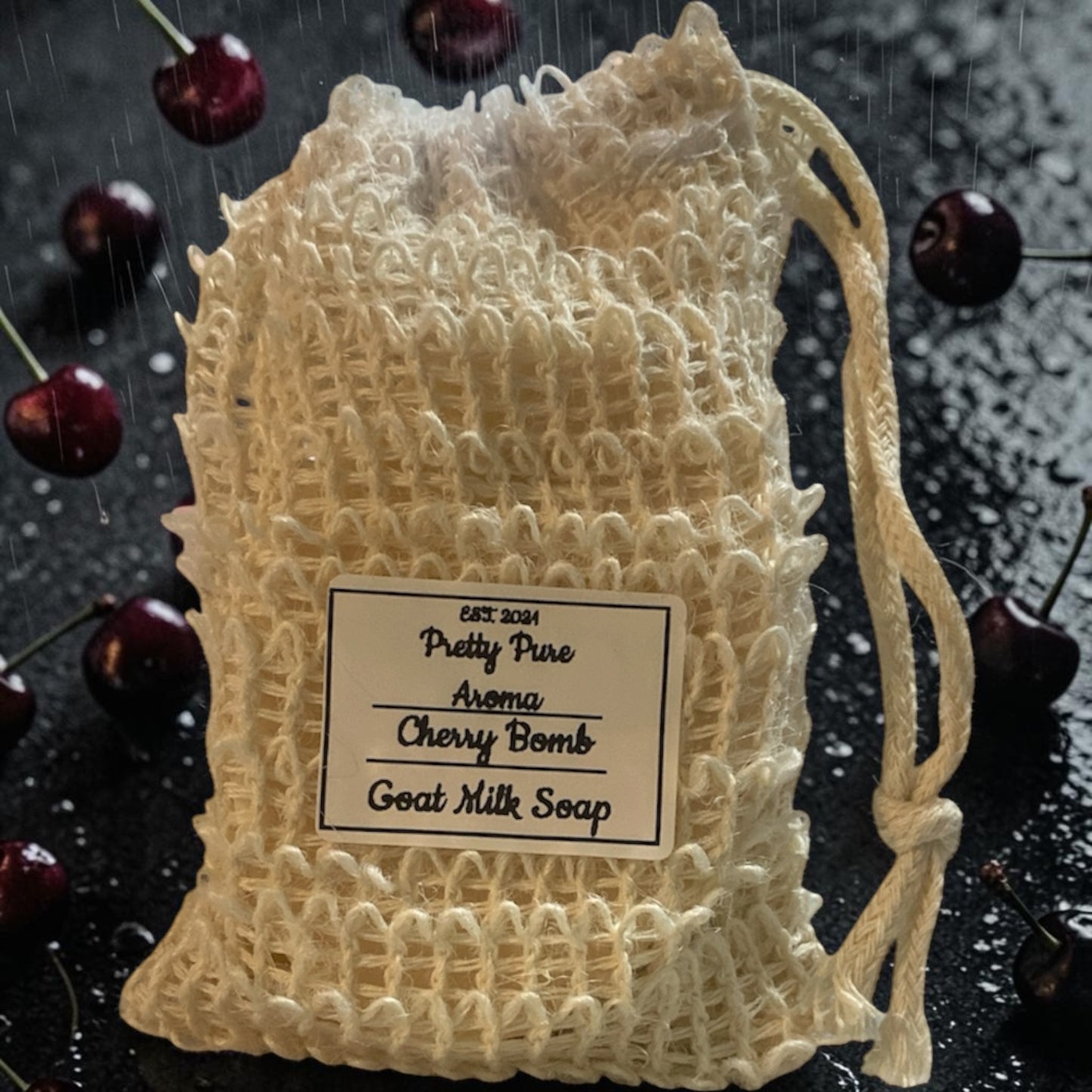 Cherry Bomb Goat Milk Massage Soap Bar