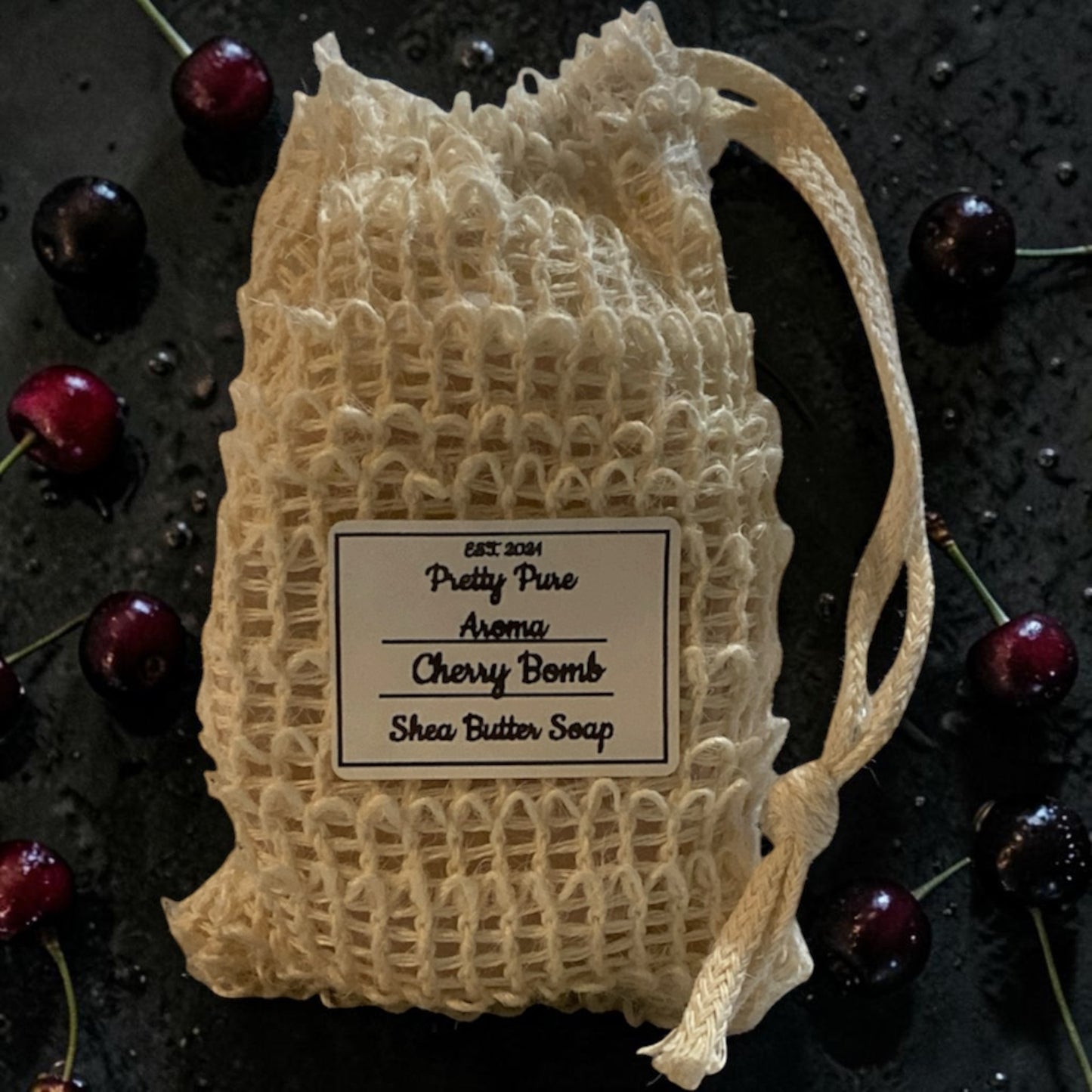 Cherry Bomb Shea Butter Massage Soap Bar