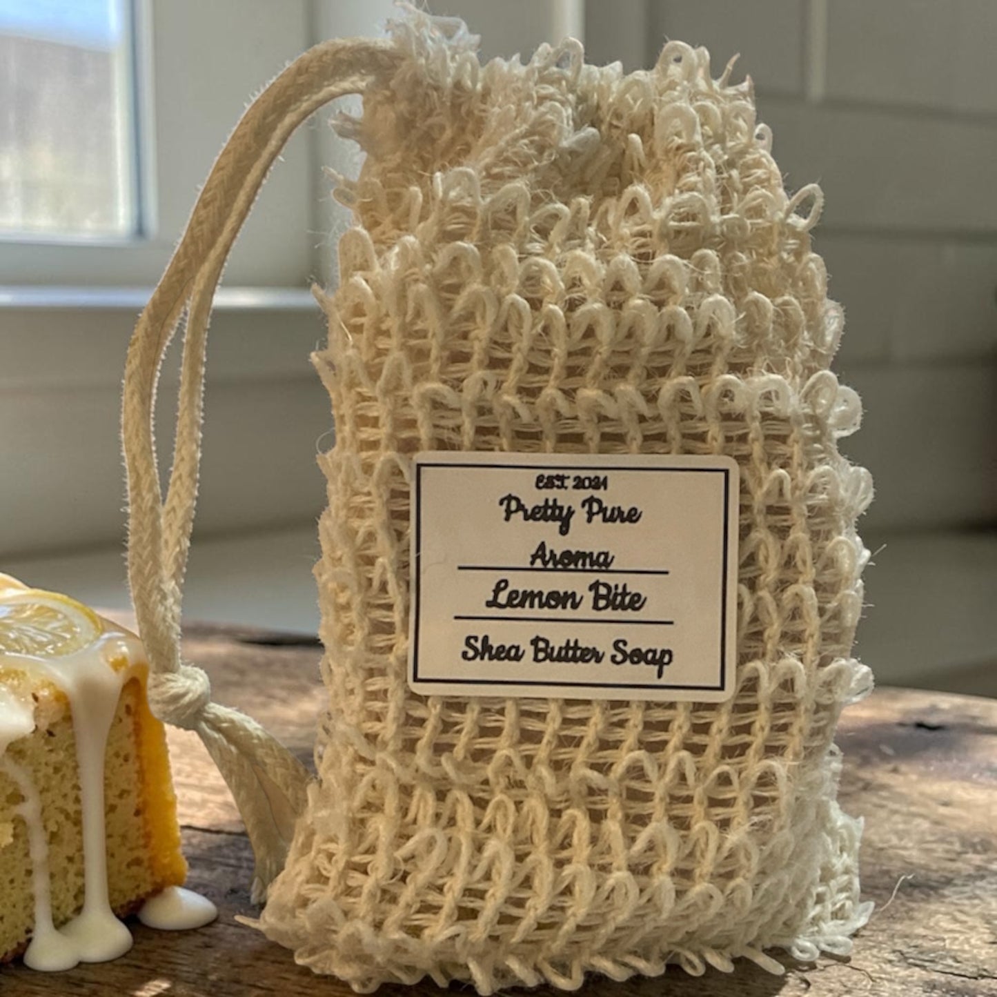Lemon Bite Shea Butter Massage Soap Bar